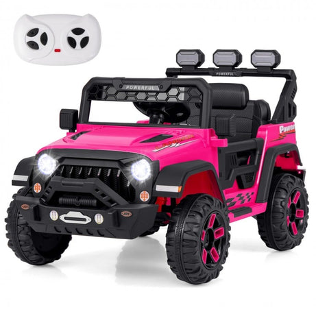12V Electric Kids Ride on Truck with Remote Control and Music