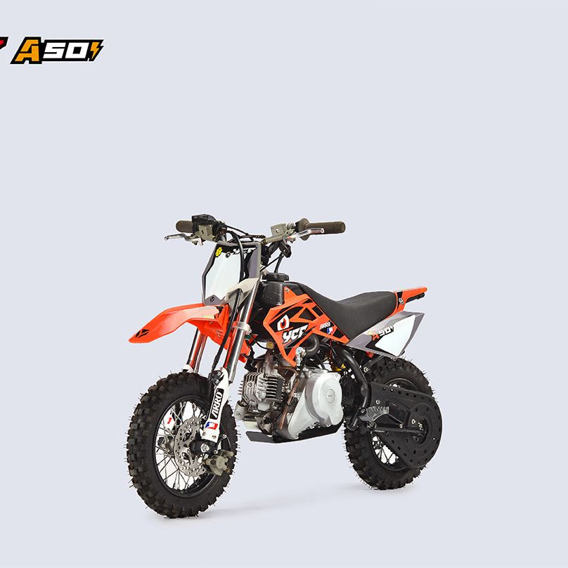 YCF 50AE Gas Dirt Bike Yellow
