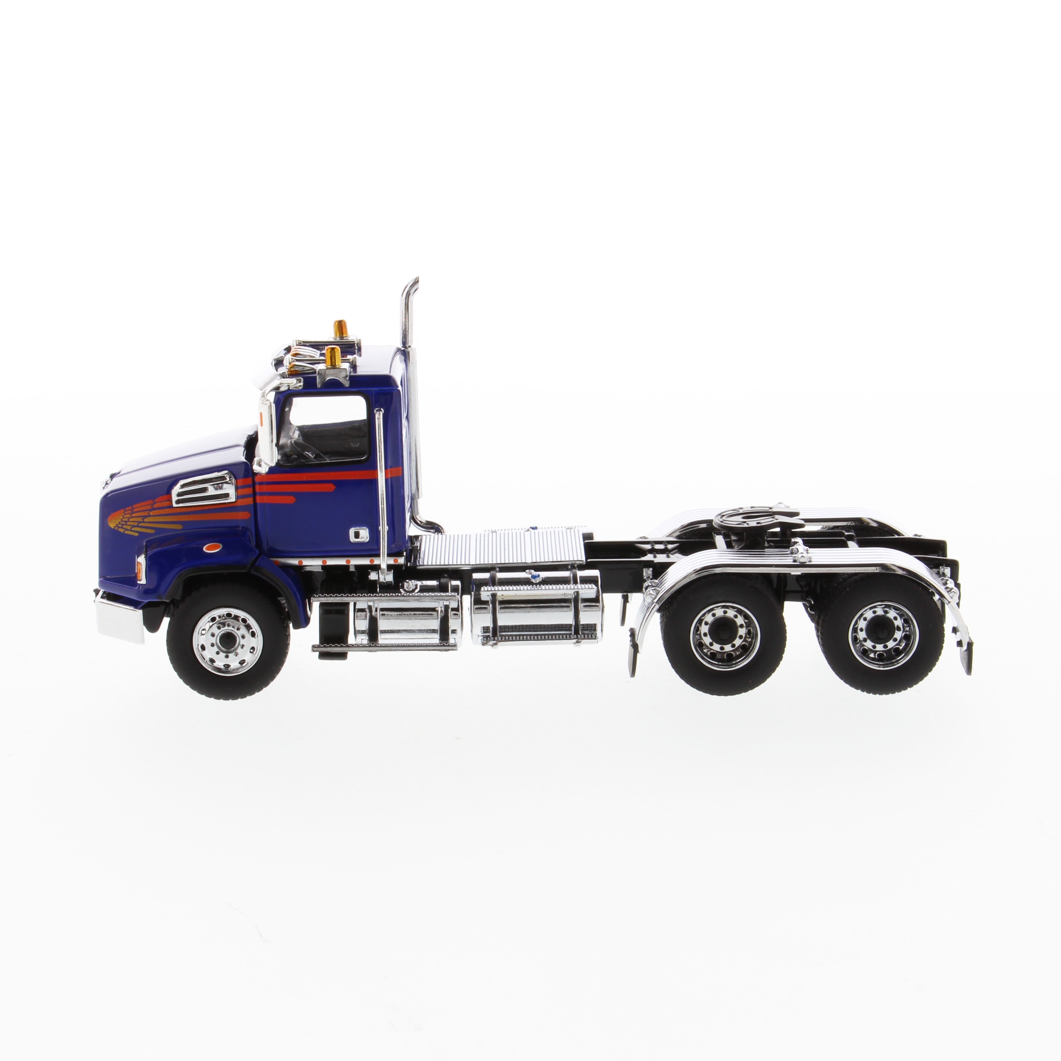 1:50 Western Star 4700 SB Tandem Tractor, Metallic Blue, 71039
