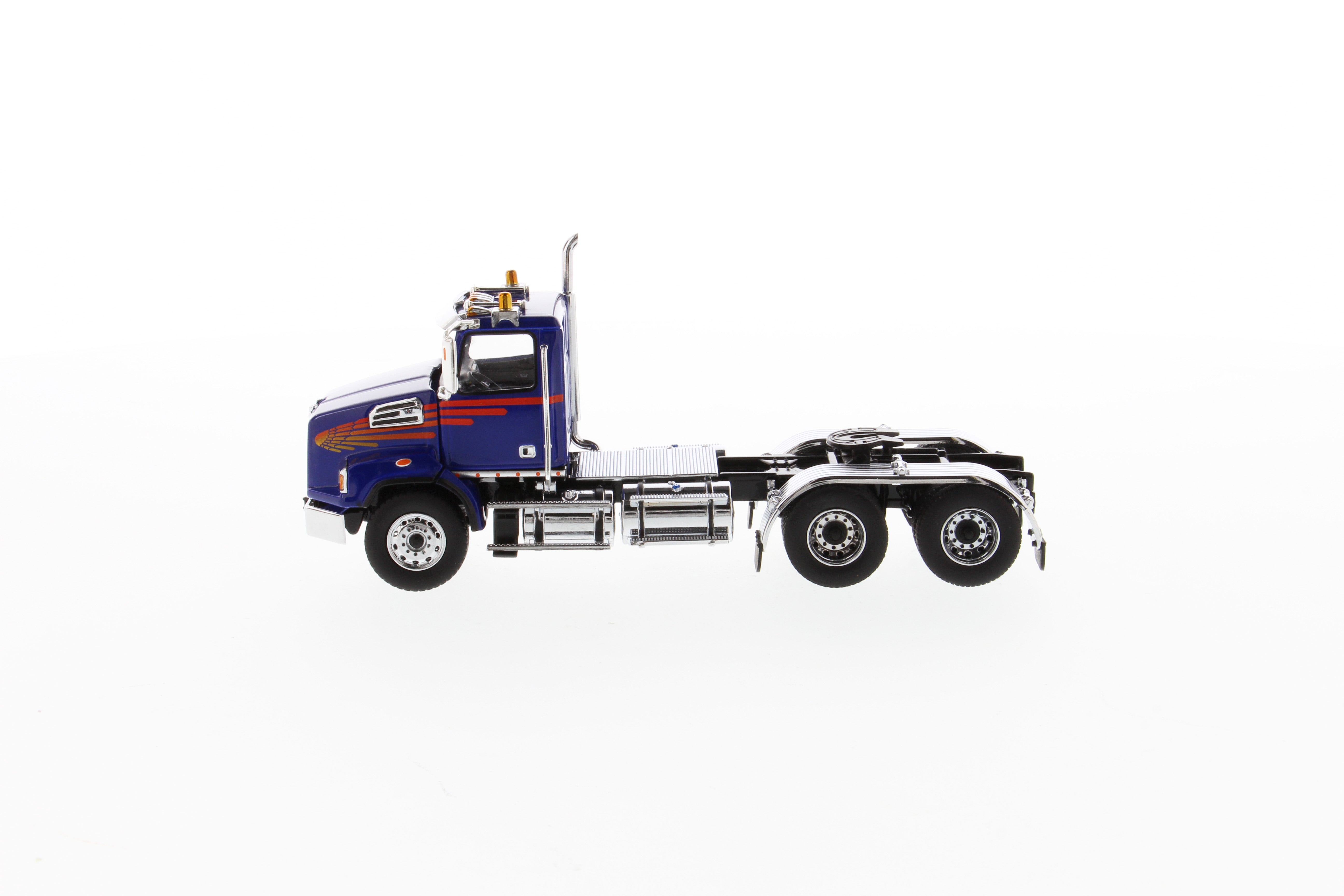1:50 Western Star 4700 SB Tandem Tractor, Metallic Blue, 71039