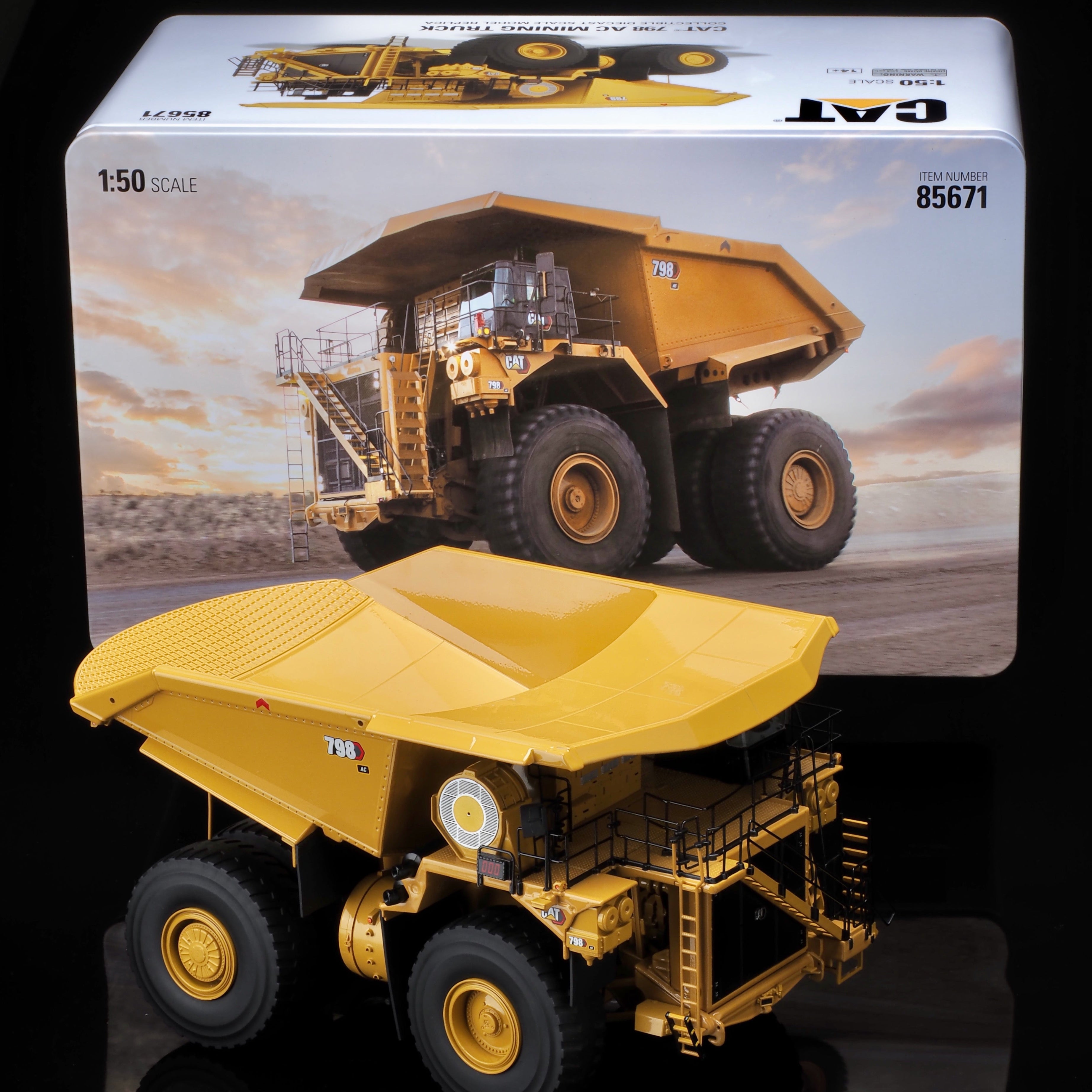 1:50 CAT 798 AC Mining Truck, High Line Series, 85671 *INCOMING JUNE