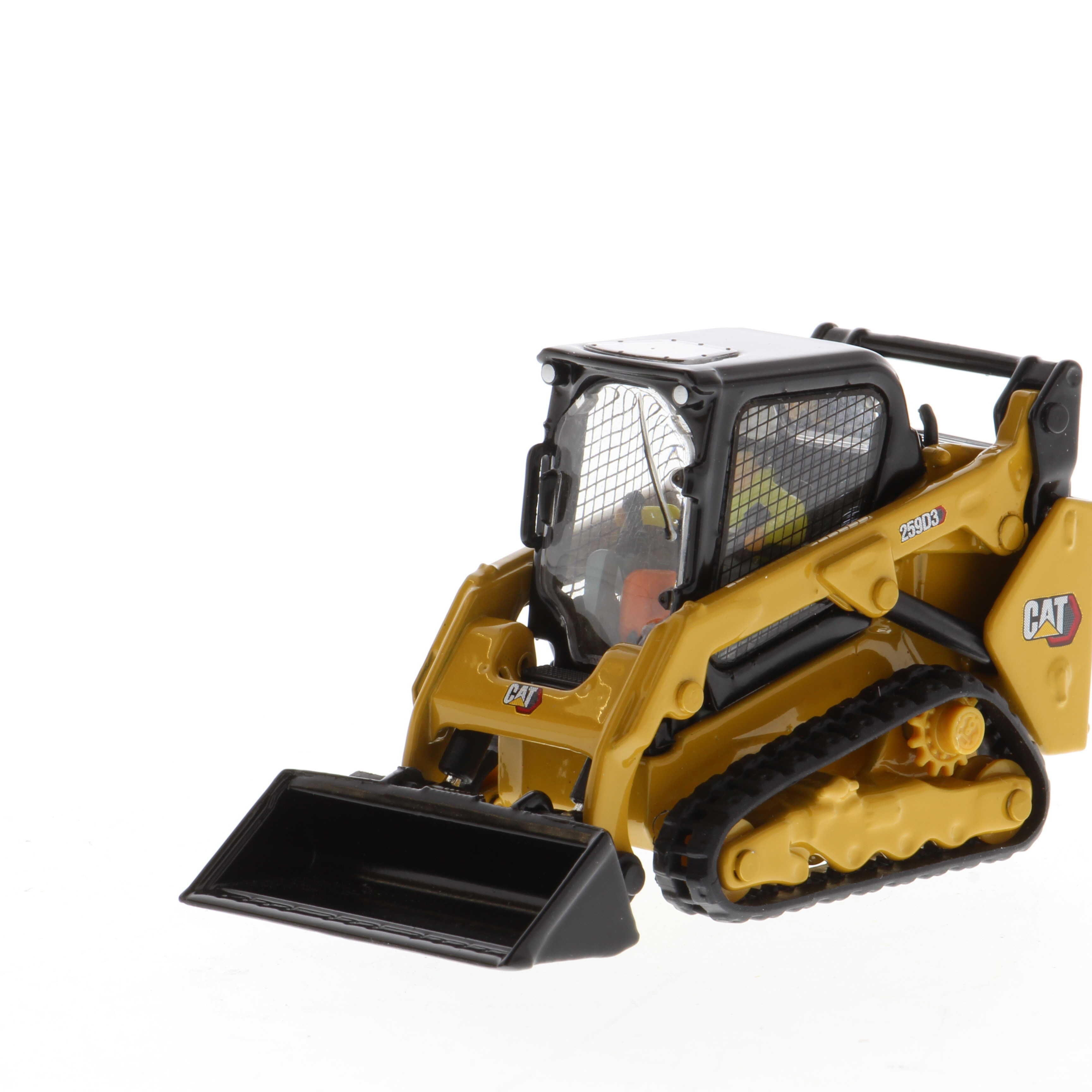 1:50 Cat® 259D3 Compact Track Loader with Attachments, High Line Series, 85677
