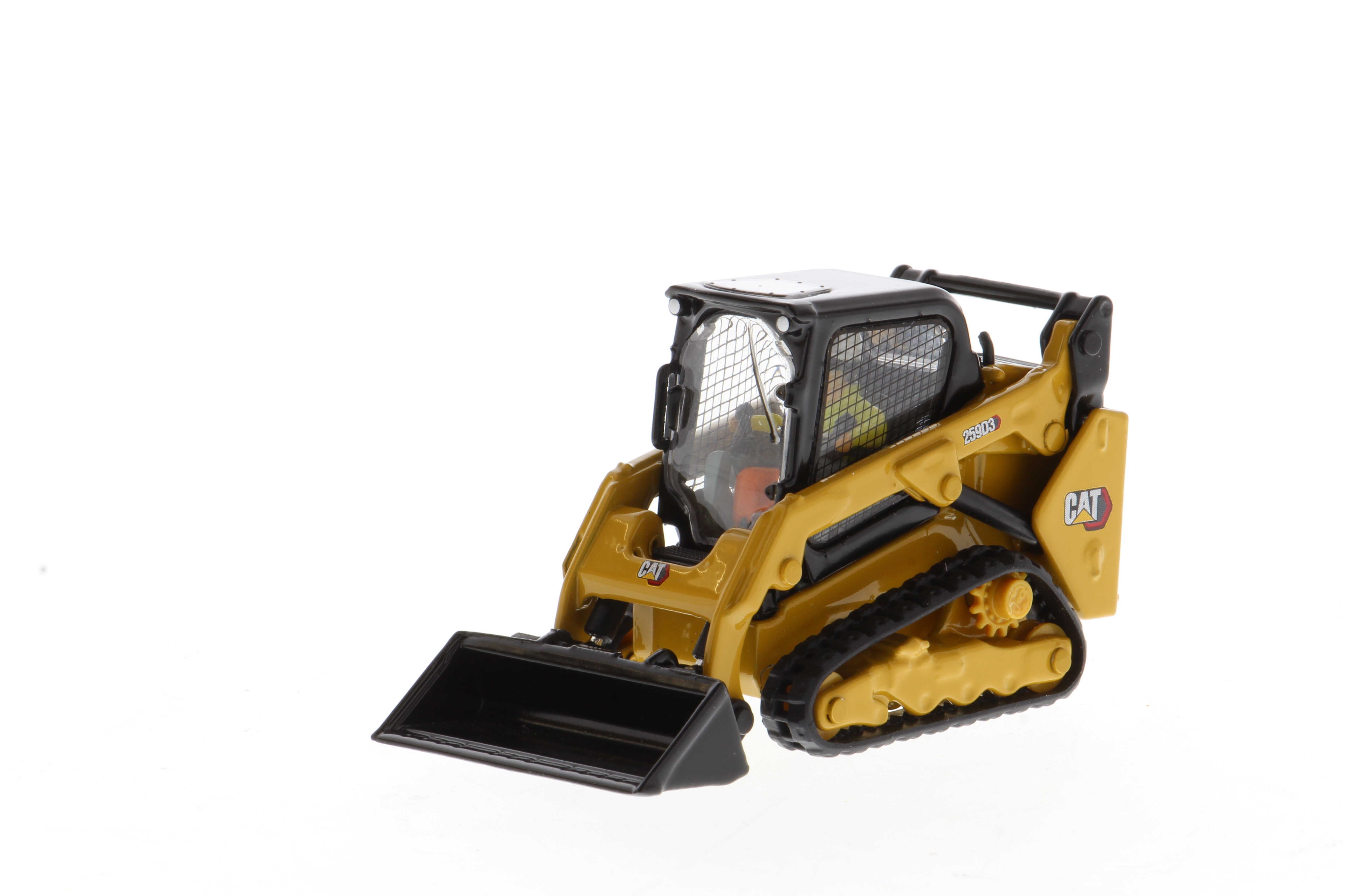 1:50 Cat® 259D3 Compact Track Loader with Attachments, High Line Series, 85677