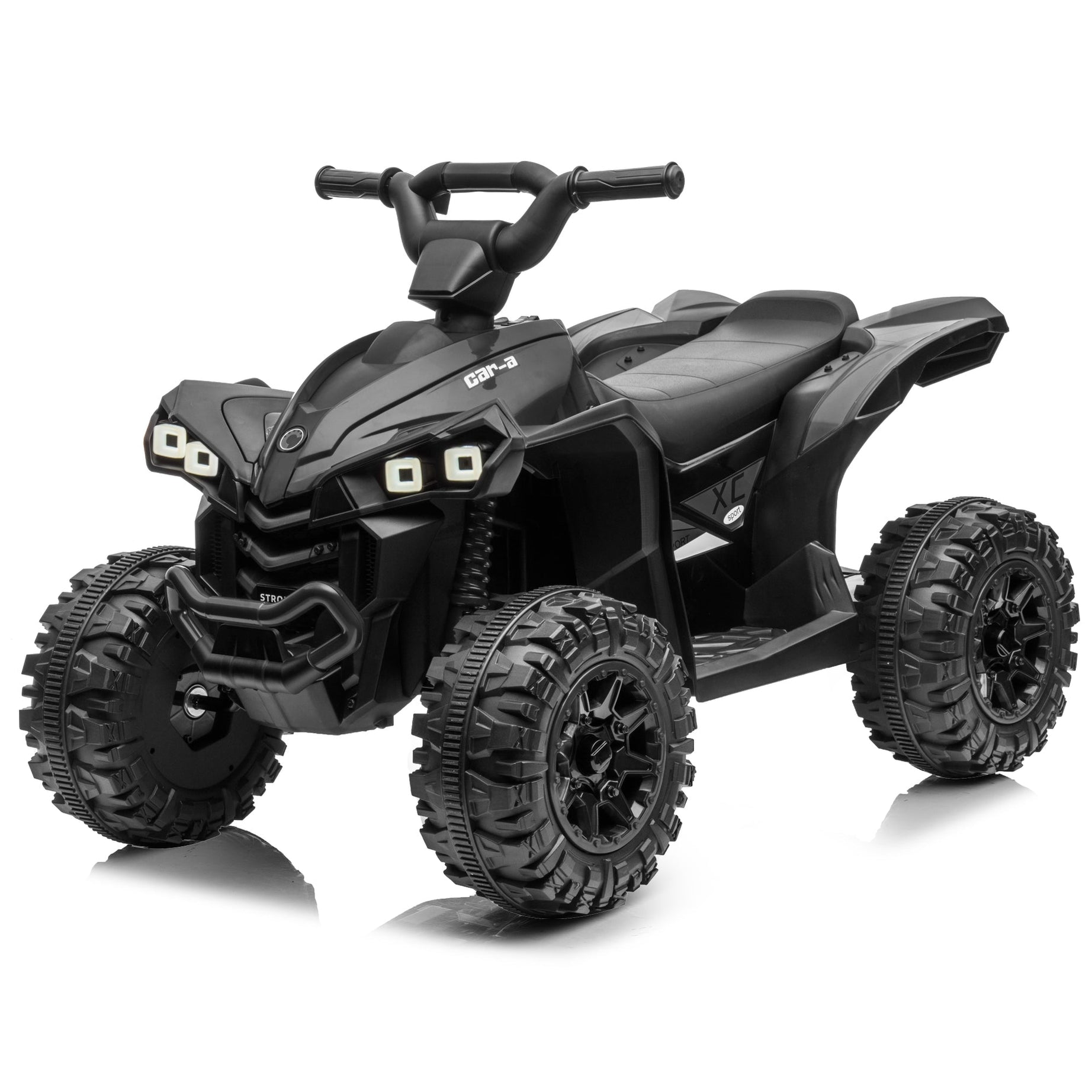 12V ATV Off-Road Ride On Car Toy for Kids with Realistic Lights and MP3 Player 9090