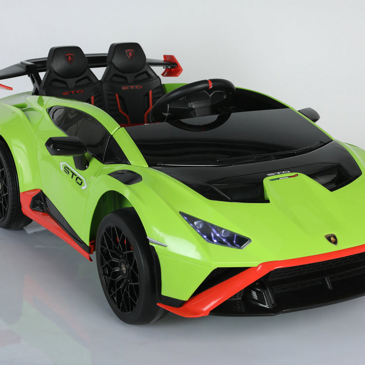 Lamborghini Huracan STO 24volts | Kids Ride on Car | Drifter | Remote | Bluetooth | Leather Seat