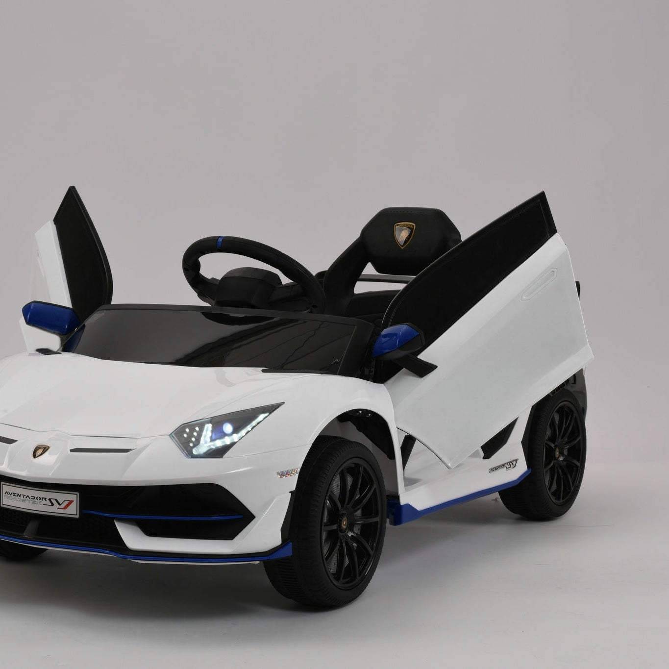 2025 Lamborghini Aventador SVJ | Kids Ride on Car | Remote | Bluetooth | Leather Seat | Phone App