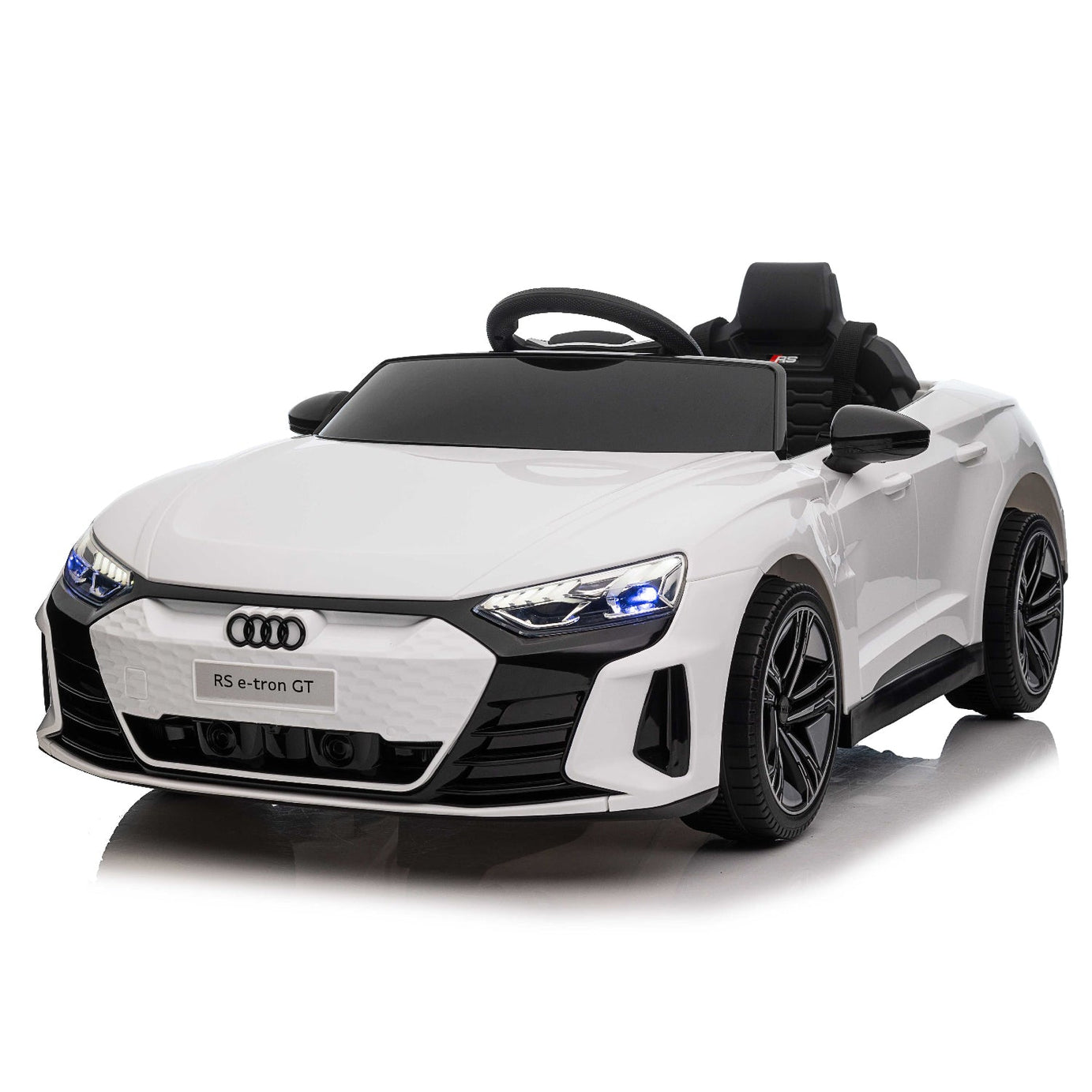 Audi RS e-tron GT Licensed Ride on Car, 6V Battery Powered Electric Car with Remote Control, Suspension Wheels, Soft Start, Music, Headlights