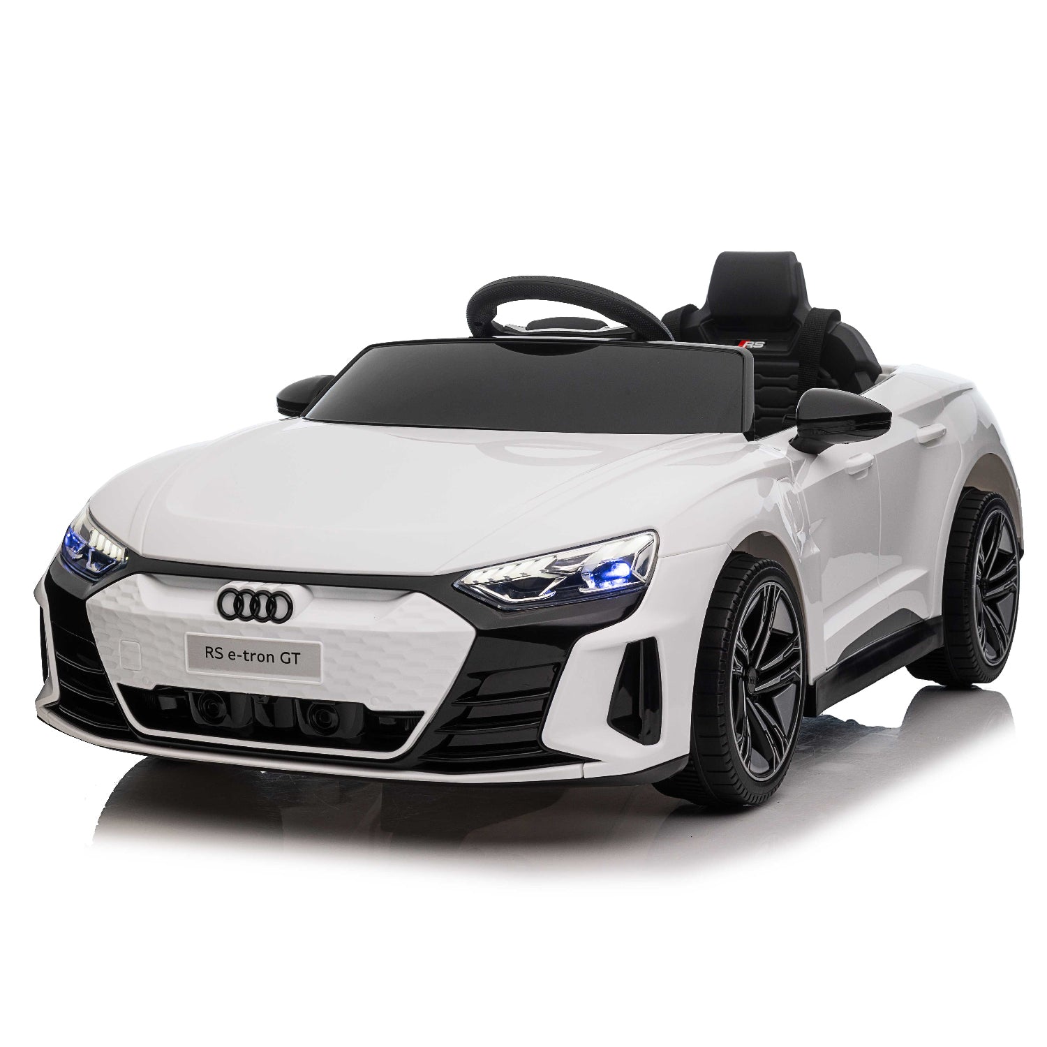 Audi RS e-tron GT Licensed Ride on Car, 6V Battery Powered Electric Car with Remote Control, Suspension Wheels, Soft Start, Music, Headlights