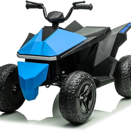 Cyber 12V Ride-On ATV, Kids Electric Quad with Rear Suspension, Independent Driving