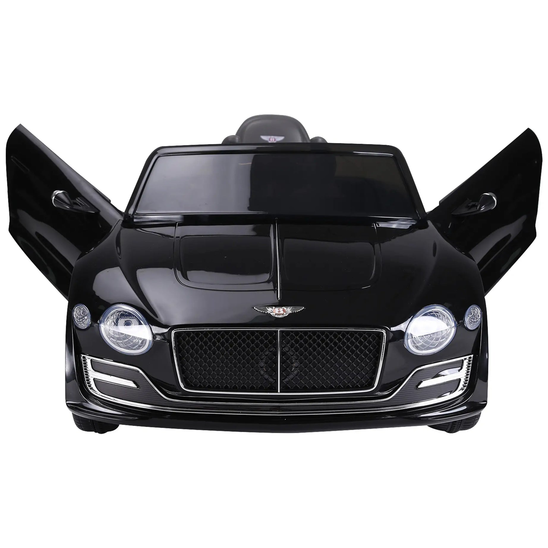Aosom 12V Ride On Car Licensed Bentley Battery Powered Electric Vehicles w/ Parent Remote Control, 2 Speed - Black