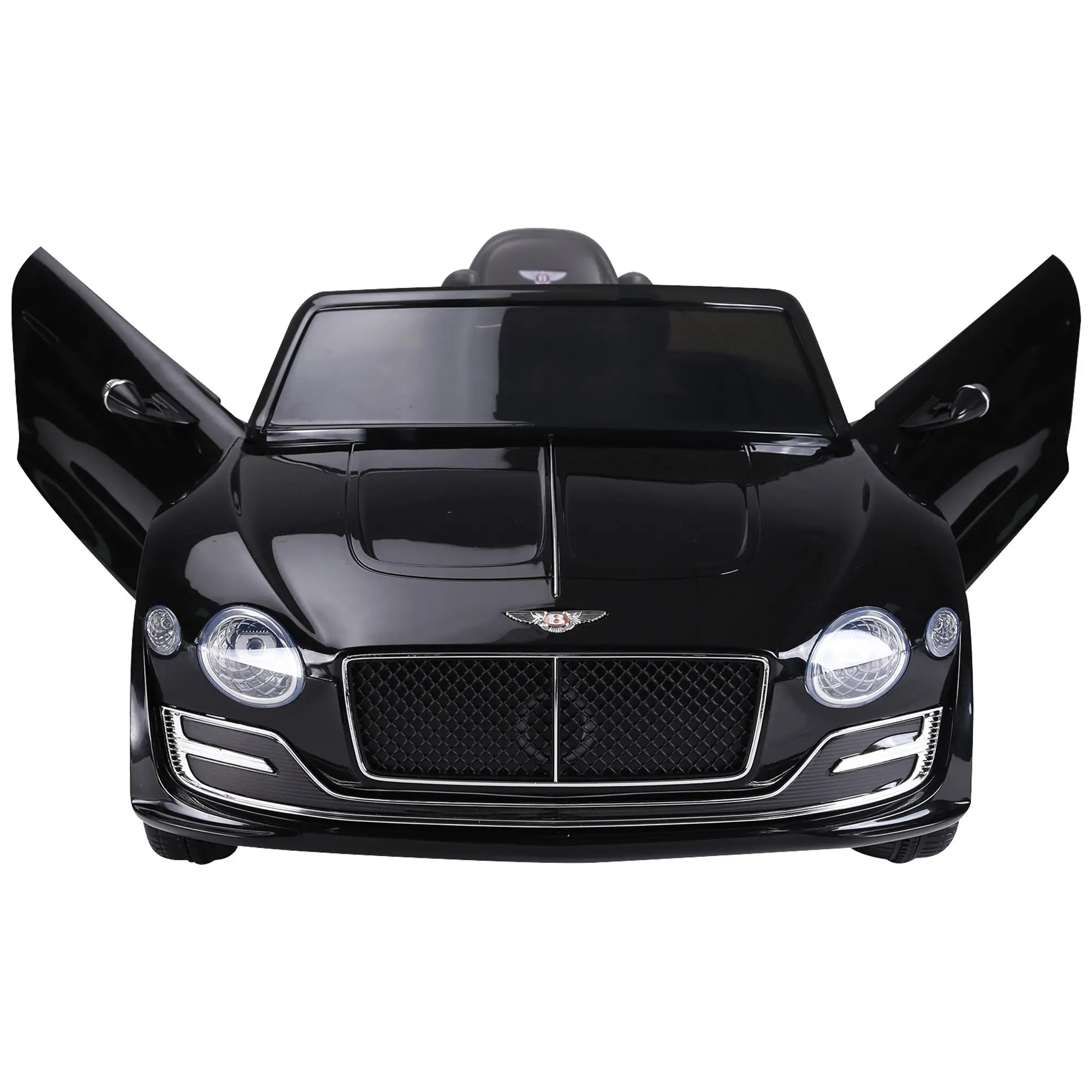 Aosom 12V Ride On Car Licensed Bentley Battery Powered Electric Vehicles w/ Parent Remote Control, 2 Speed - Black