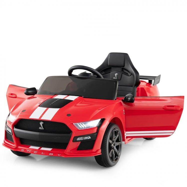 12V Licensed Ford Mustang Shelby GT500 Kids Ride on Car with Remote Control for Kids Aged 2-8